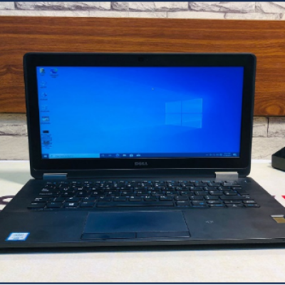 Dell | Latitude E7270 Laptop | 256GB SSD | 8GB RAM | Core i5 6th Generation | 12.5″ HD LED Display | Laptop| (Black Used)